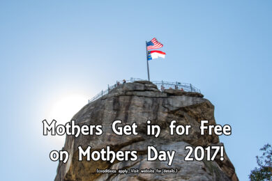 Mothers Get in for Free at Chimney Rock State Park