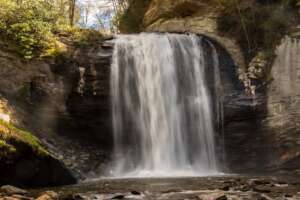 Looking Glass Falls of the Pisgah National Forest