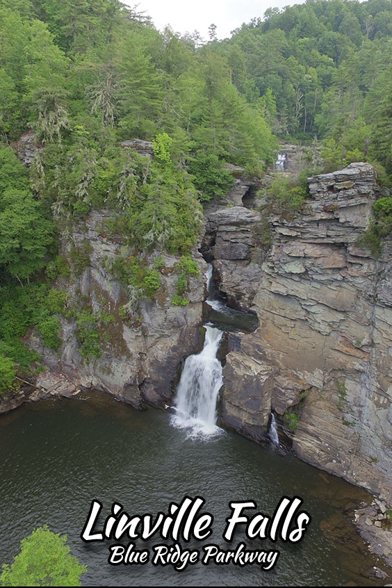 Linville Falls of the Blue Ridge Parkway