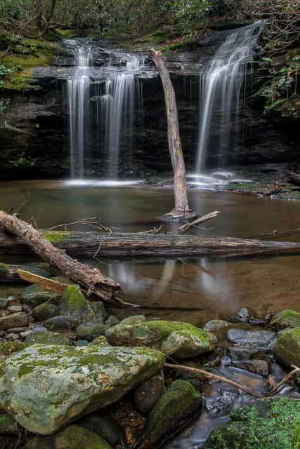 Confusion Falls With Rocks