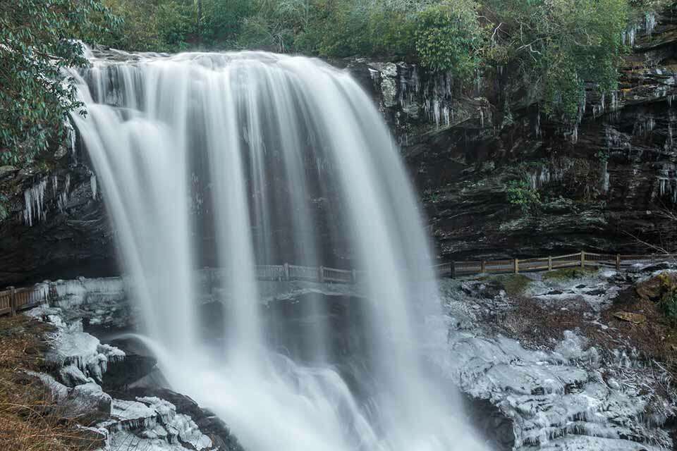 Dry Falls Winter