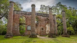 Old Sheldon Church Ruins