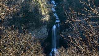 Raven Cliff Falls Overlook