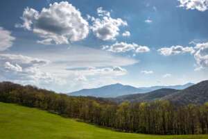 Flat Top Mountain View