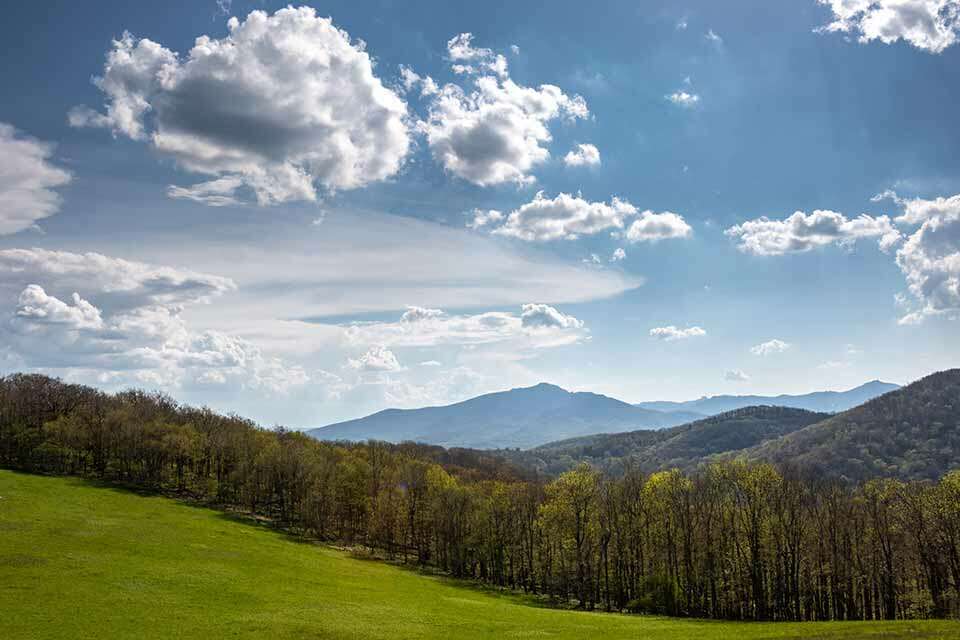 Flat Top Mountain View 