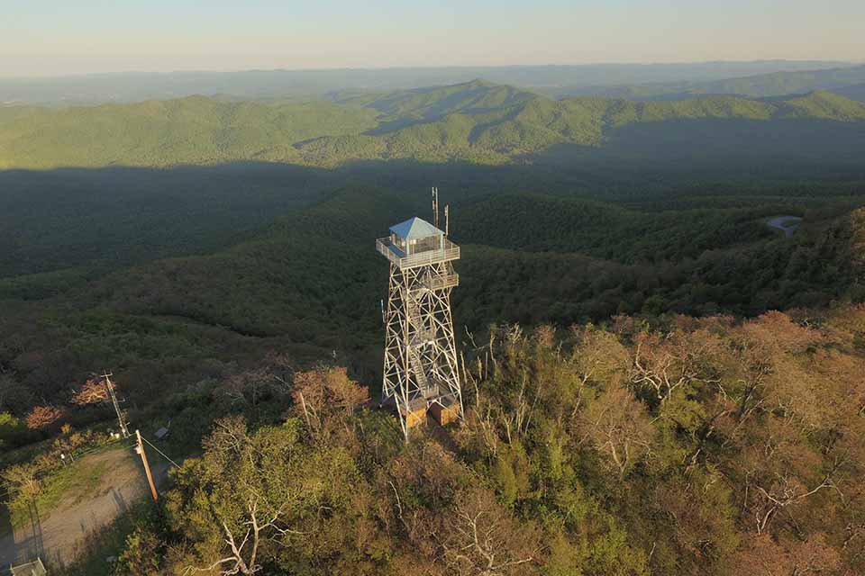 The Tallest Lookout Tower in North Carolina