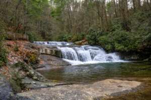 High Shoals Falls Cascade