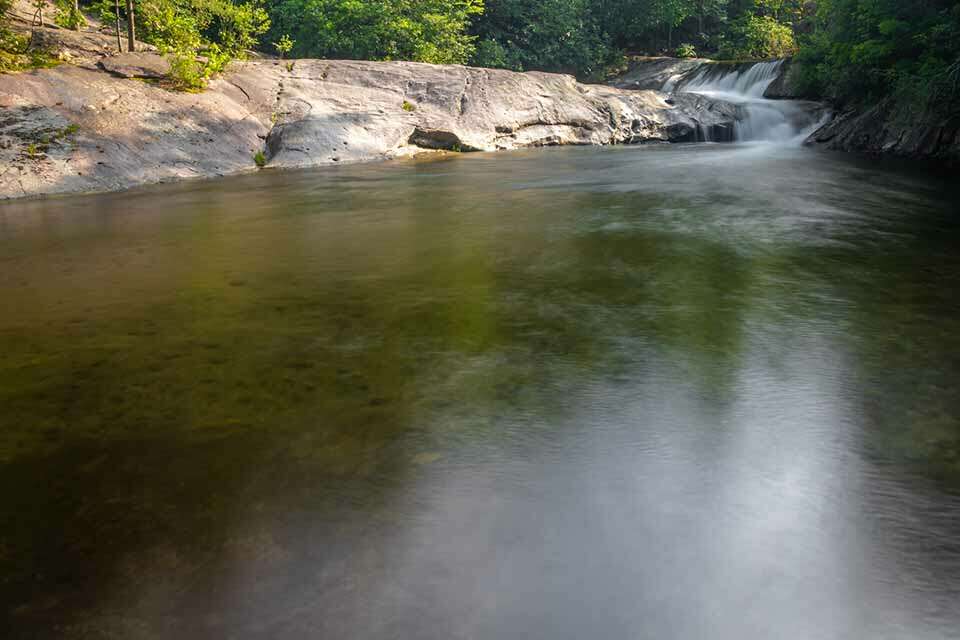 Hunt Fish Falls with Swimming Hole