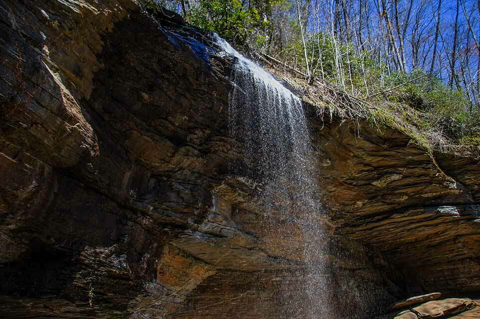 Moore Cove Falls