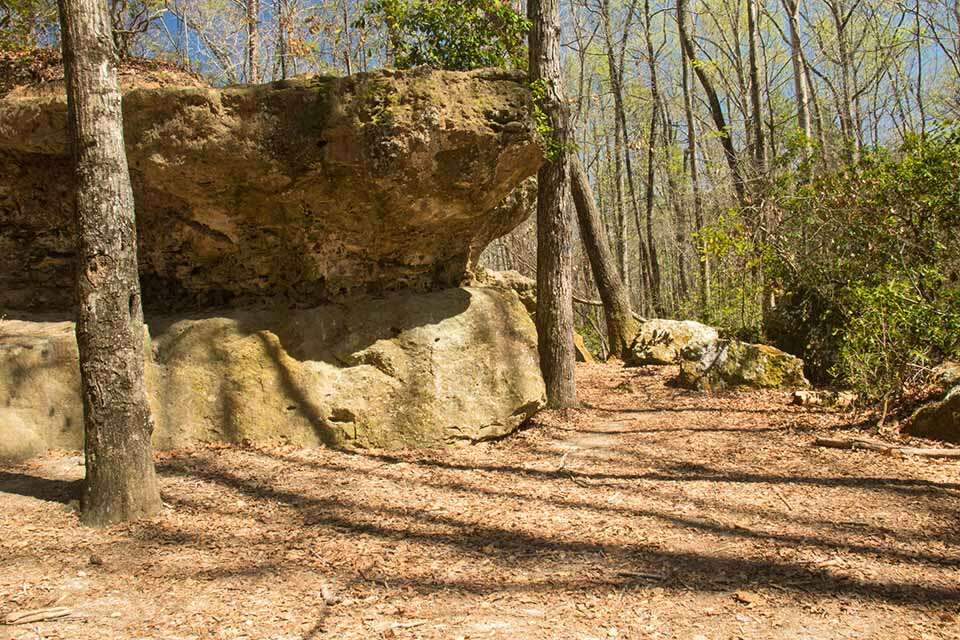 Peachtree Rock Formations