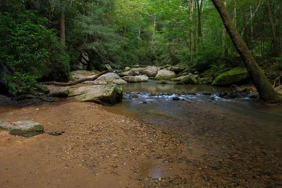 River Crossing Big Bradley Falls