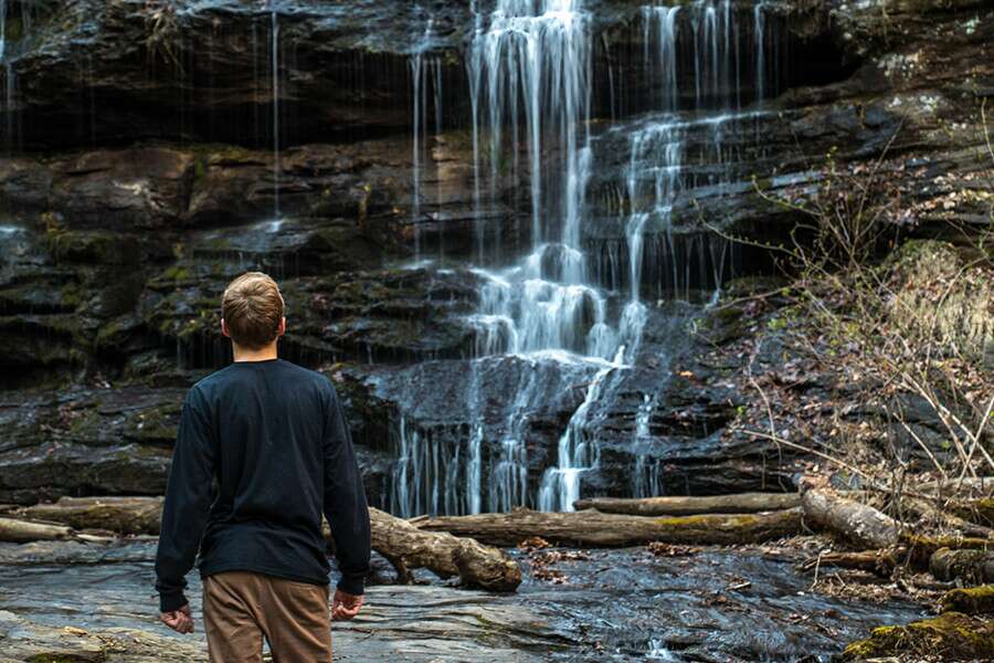 Station Cove Falls