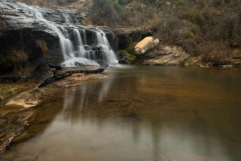 Todd Creek Falls with Pond