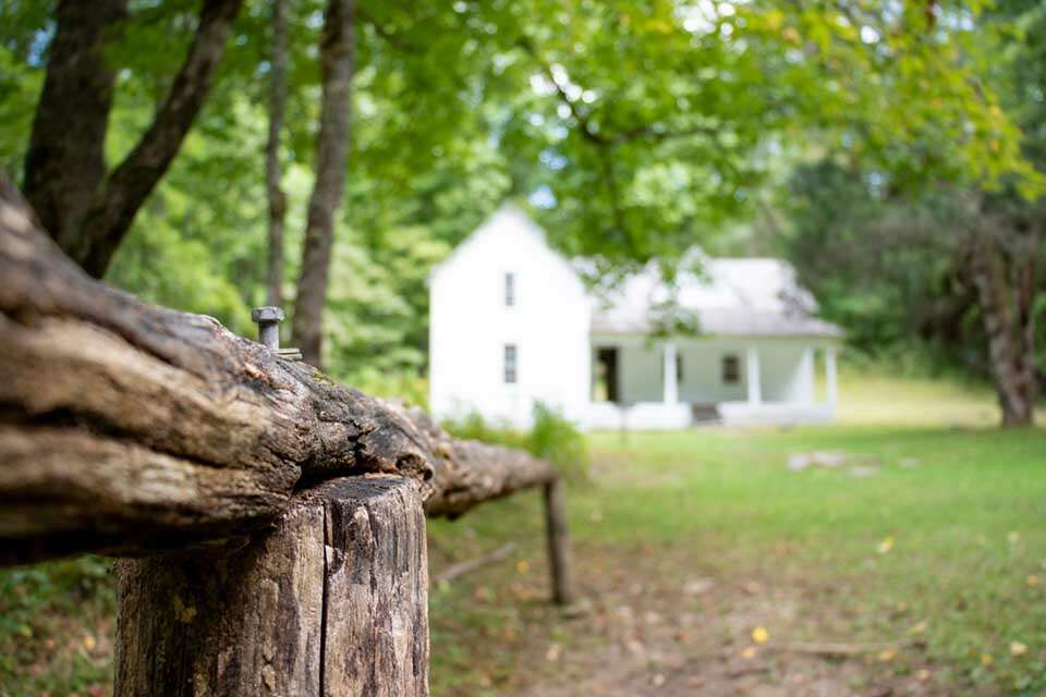 Woody House Fence